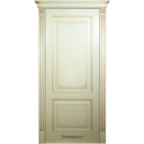 Межкомнатные двери эмаль бэд 800 х 2200 - цены от _min руб. до _max руб. Артэ 5F ПГ (Ral 9010 + патина золото)