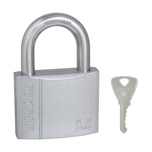 Замок навесной PL-PROTEC-3075 3key (PL-3075) англ. /блистер