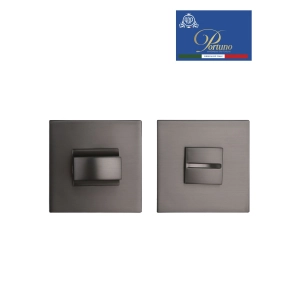 Ручка поворотная Portuno WC.022 Матовый графит WC.022.05 (WC фиксатор)