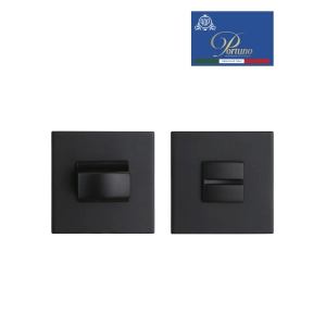 Ручка поворотная Portuno WC.022 Черный WC.022.03 (WC фиксатор)