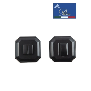 Ручка поворотная Portuno WC.055 Чёрный WC.055.03 (WC фиксатор)