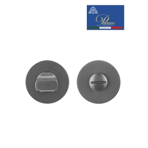 Ручка поворотная Portuno WC.011 Матовый графит WC.011.05 (WC фиксатор)