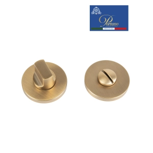 Ручка поворотная Portuno WC.011 Матовый кофе WC.011.11 (WC фиксатор)