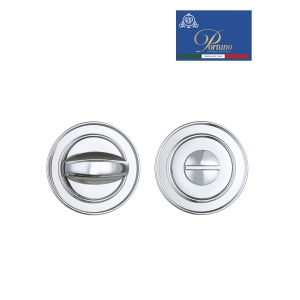 Ручка поворотная Portuno WC.033 Полированный хром WC.033.01 (WC фиксатор)