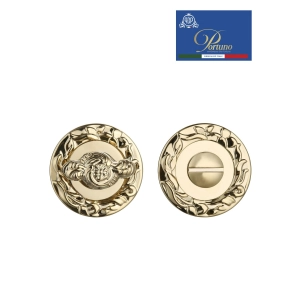 Ручка поворотная Portuno WC.044 PVD Полированное золото WC.044.06 (WC фиксатор)