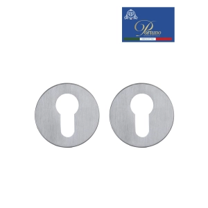 Накладка под цилиндр Portuno CYL.01 Матовый хром CYL.01.02