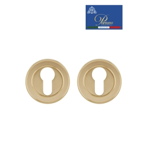 Накладка под цилиндр Portuno CYL.03 Матовое золото CYL.03.07
