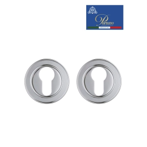 Накладка под цилиндр Portuno CYL.03 Полированный хром CYL.03.01