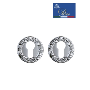 Накладка под цилиндр Portuno CYL.04 Полированный хром CYL.04.01