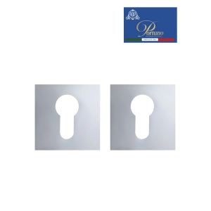 Накладка под цилиндр Portuno CYL.02 Полированный хром CYL.02.01