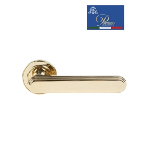 Дверная ручка на розетке Portuno Chic 316.06 PVD Полированное золото