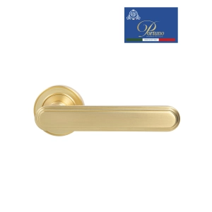 Дверная ручка на розетке Portuno Chic 316.07 Матовое золото