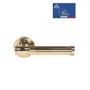 Дверная ручка на розетке Portuno Impero 311.06 PVD Полированное золото