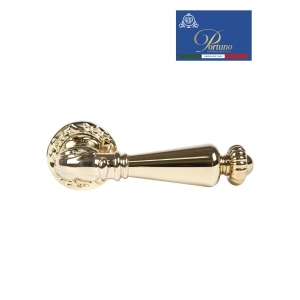 Дверная ручка на розетке Portuno Ninfa 407.06 PVD Полированное золото