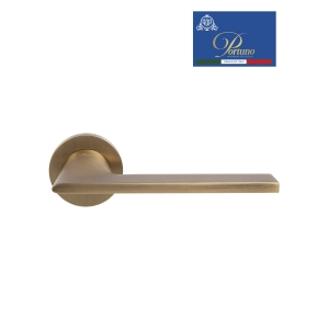Дверная ручка на розетке Portuno Alato 114.11 Матовый кофе