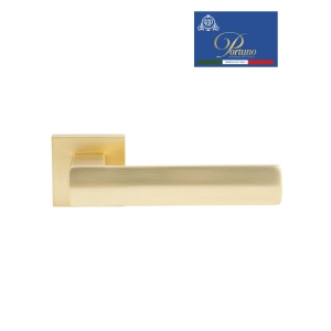 Дверная ручка на розетке Portuno Alba 221.07 Матовое золото