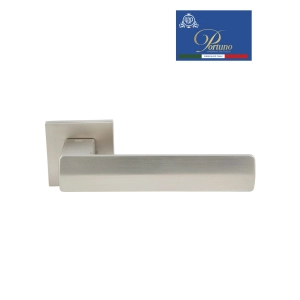 Дверная ручка на розетке Portuno Alba 221.14 Матовый никель