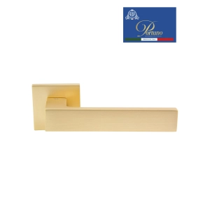 Дверная ручка на розетке Portuno Alice 219.07 Матовое золото