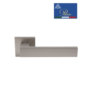 Дверная ручка на розетке Portuno Alice 219.14 Матовый никель