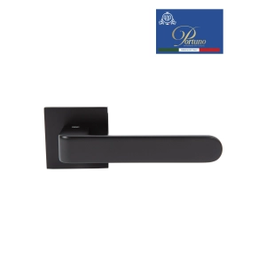 Дверная ручка на розетке Portuno Fedra 213.03 Черный