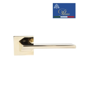Дверная ручка на розетке Portuno Italia 206.06 PVD Полированное золото