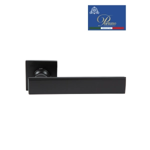 Дверная ручка на розетке Portuno Star 220.03 Чёрный