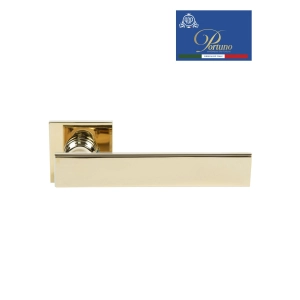 Дверная ручка на розетке Portuno Star 220.06 PVD Полированное золото