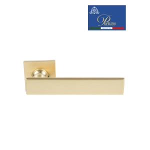 Дверная ручка на розетке Portuno Star 220.07 Матовое золото