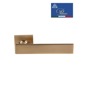 Дверная ручка на розетке Portuno Star 220.11 Матовый кофе