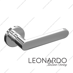 Дверная ручка Uno 1760 Хром Круглое основание