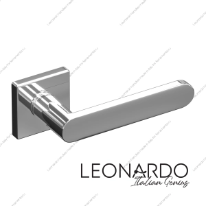 Дверная ручка Uno 1760 Хром Квадратное основание