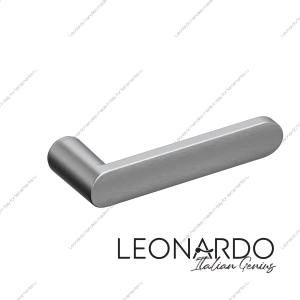 Дверная ручка Uno 1760 Матовый хром Ghost основание