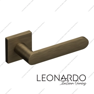 Дверная ручка Uno 1760 Бронза Квадратное основание