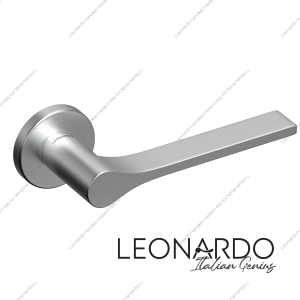 Дверная ручка Cometa 1111 Матовый хром круглое основание