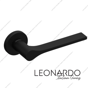 Дверная ручка Cometa 1111 Черный круглое основание