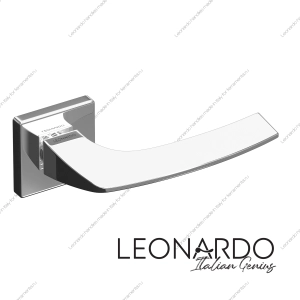 Дверная ручка Luna 1650 Хром квадратное основание