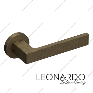 Дверная ручка Vision 1510 бронза круглое основание