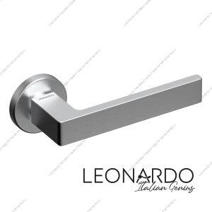 Дверная ручка Vision 1510 матовый хром круглое основание