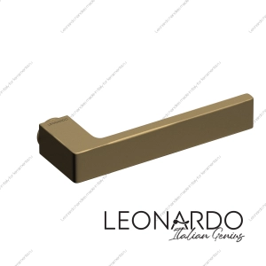 Дверная ручка Vision 1510 матовое золото Ghost основание