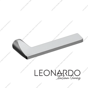 Дверная ручка Quattro 1860 матовый хром Ghost основание