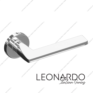 Дверная ручка Quattro 1860 хром круглое основание