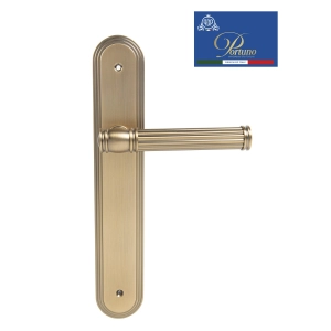 Дверная ручка на планке PORTUNO Impero 1011.11PL Матовый кофе