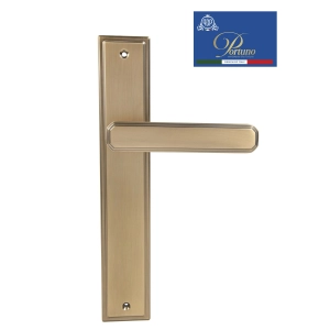 Дверная ручка на планке PORTUNO Pyramid 822.11PL Матовый кофе