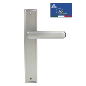 Дверная ручка на планке PORTUNO Pyramid 822.14PL Матовый никель