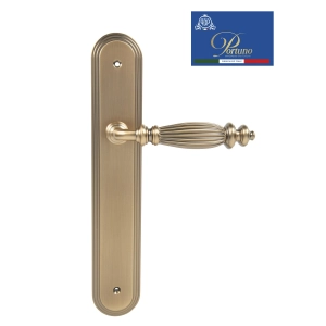 Дверная ручка на планке PORTUNO Siena 1010.11PL Матовый кофе