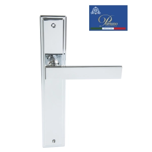 Дверная ручка на планке PORTUNO Star 820.01PL Полированный хром