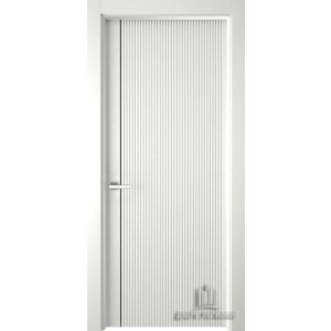 Дверь межкомнатная Лайн 1 (Line 1) эмаль белая