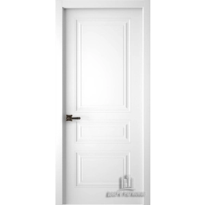 Дверь межкомнатная Богемия 3 эмаль белая