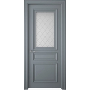 Дверь межкомнатная БРЕМЕН 3 ПО эмаль галечный серый