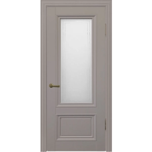 Дверь межкомнатная Алтай 802 ПО серый бархат